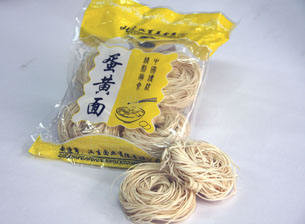 Bentuk Bulat Oval 400g Mie Telur Udon Rendah Lemak