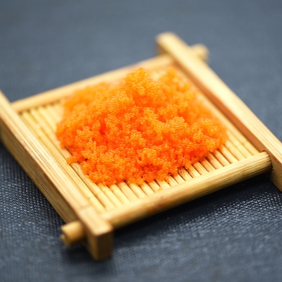 Masago Tobiko Capelin Fish Roe sushi telur ikan terbang Frozen Capelin