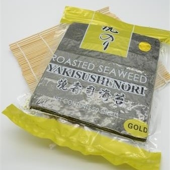 Alga Sushi Panggang Yaki Nori Rumput Laut 10 Lembar