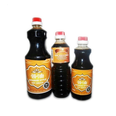 OEM Salty 18L Light Dark Soy Sauce Untuk Sushi Rolls Rasanya Enak