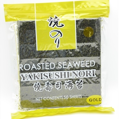 OEM Vacuum Japanese Yaki Sushi Nori Rumput Laut Kering Alga Sheets