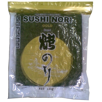 OEM Vacuum Japanese Yaki Sushi Nori Rumput Laut Kering Alga Sheets