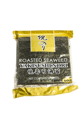 OEM Vacuum Japanese Yaki Sushi Nori Rumput Laut Kering Alga Sheets