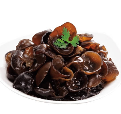 Dicuci 1kg 3kgs Jamur Punggung Putih 100% Jamur Hitam Segar