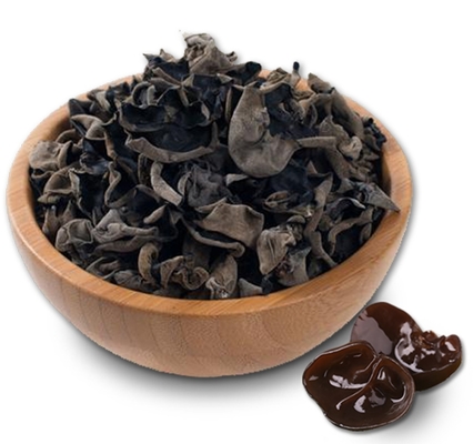 Dicuci 1kg 3kgs Jamur Punggung Putih 100% Jamur Hitam Segar