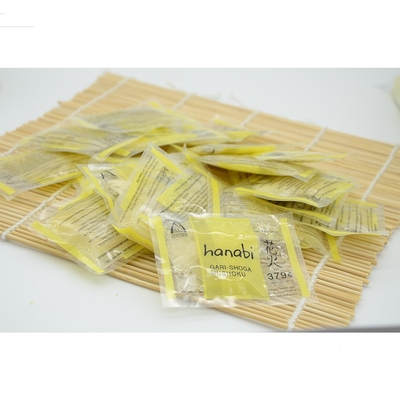 HACCP Takeaway Irisan 10g Acar Sushi Jahe Dalam Cuka Manis