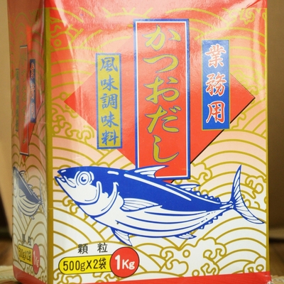 Granulated 500g Hon Dashi Powder Makanan Jepang Flavour Komb Untuk Sup