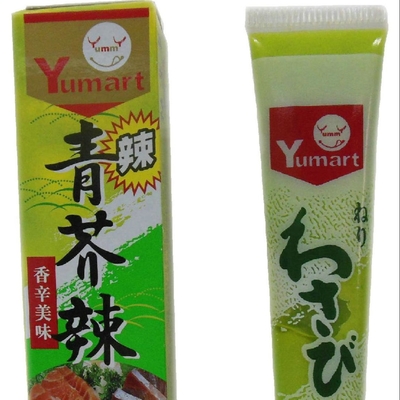 Pedas Sushi Wasabi Powder Bubuk Bumbu Swasabi 43g Dalam Tabung