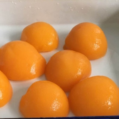 Buah Instan Persik Kuning Kalengan Dalam Sirup Ringan 425g 820g