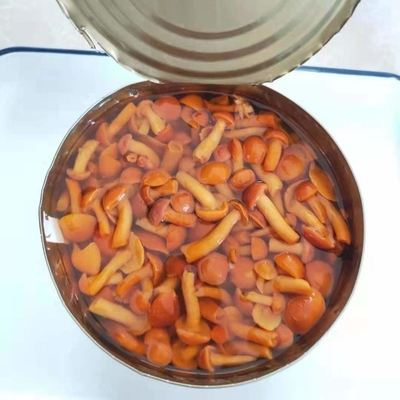 Sterilisasi Suhu Tinggi 400g Jamur Jerami Bisa Nameko Kuning muda