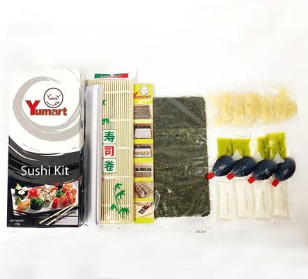 4 Orang Desain Kustom Logo Sushi Membuat Set Untuk Dapur Rumah