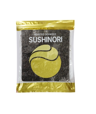 50 Lembar Yaki Sushi Nori Rumput Laut Import Ready Eat Roasted For Kimbap