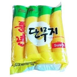500g Sushi Acar Jahe Lobak Takuan Oshinko Strip Slice